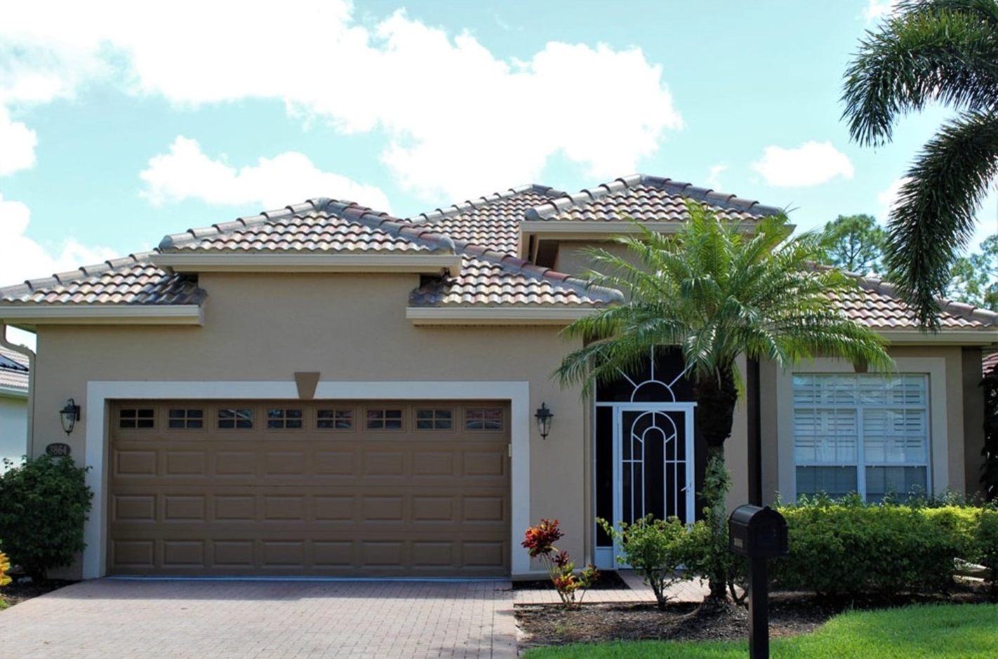 Multi level tiled roof in Southeast Florida
